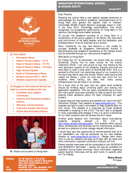 SIS Newsletter Jan 2014 EL-thumb