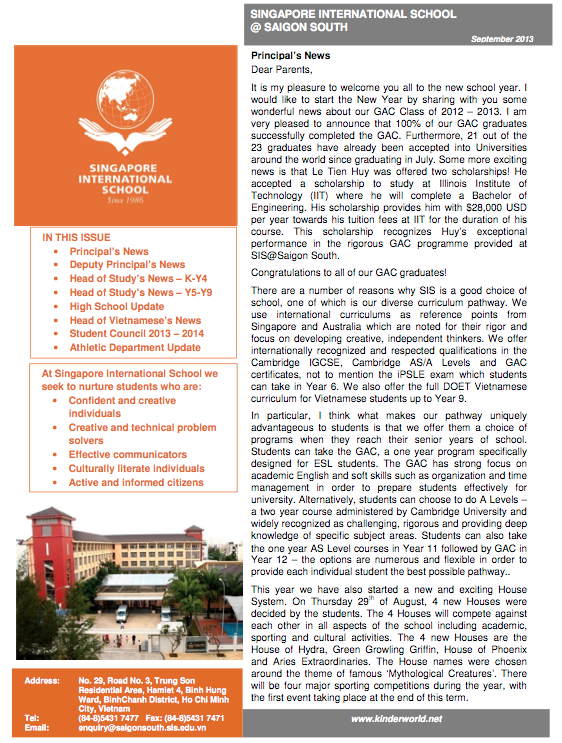 SIS Newsletter September 2013 English Thumbnail