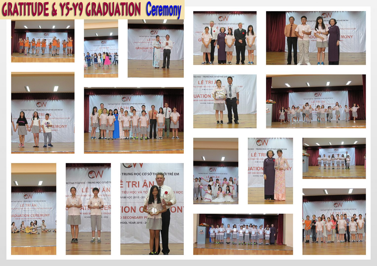 Gratitude & Y5-Y9 Graduation Ceremony