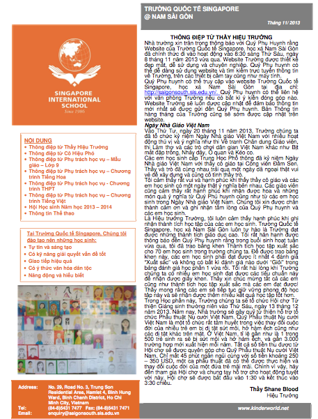 SIS Newsletter Jan 2014 VL-thumb