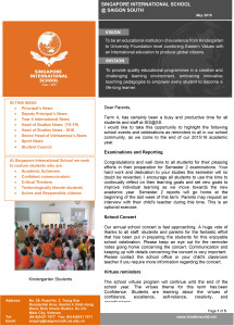 SIS@SS - Newsletter of May 2016 - ENG-1